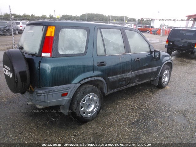 JHLRD1848VC069276 - 1997 HONDA CR-V LX GREEN photo 4