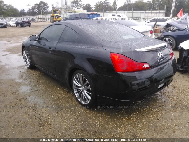 JN1CV6EK6BM212413 - 2011 INFINITI G37 SPORT BLACK photo 3