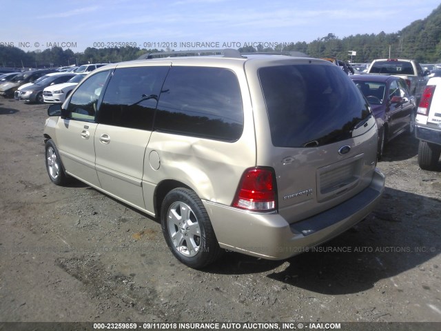 2FMDA52277BA14444 - 2007 FORD FREESTAR SEL TAN photo 3