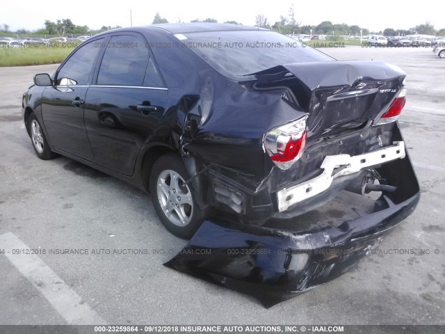 4T1BE32KX5U429801 - 2005 TOYOTA CAMRY LE/XLE/SE 黑色 照片 3