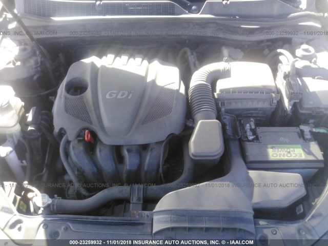 5XXGM4A70FG457579 - 2015 KIA OPTIMA BLACK photo 10
