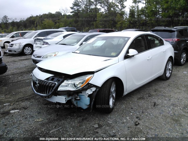 2G4GK5EX1G9160881 - 2016 BUICK REGAL 白色 照片 2