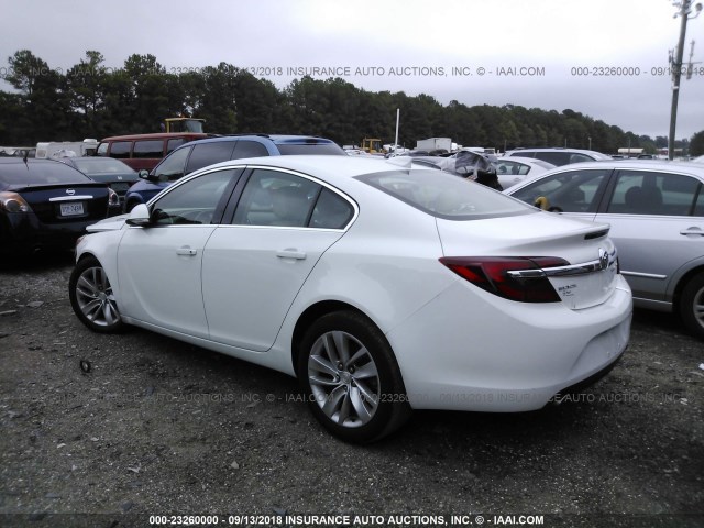 2G4GK5EX1G9160881 - 2016 BUICK REGAL 白色 照片 3