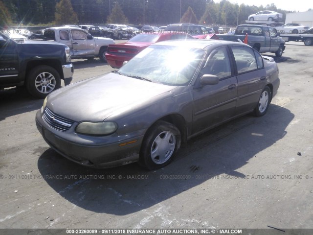 1G1NE52J9Y6222709 - 2000 CHEVROLET MALIBU LS Boz foto 2