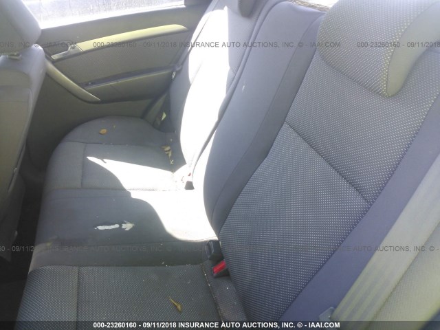 KL1TD56657B106962 - 2007 CHEVROLET AVEO LS BLUE photo 8