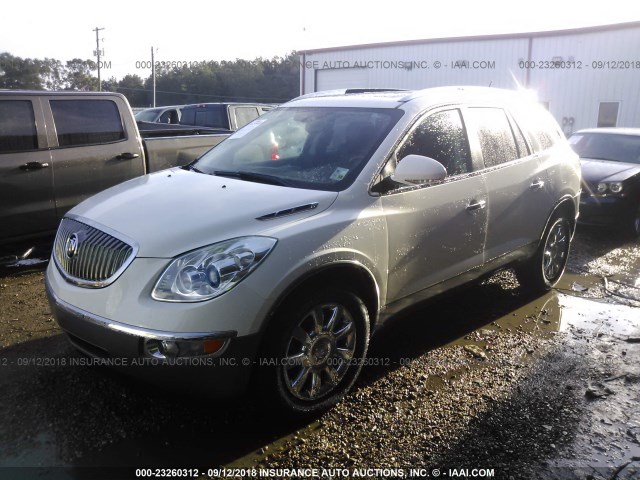 5GAKVBED4BJ173228 - 2011 BUICK ENCLAVE CXL 白色 照片 2