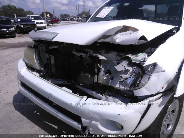 5TEUU42N27Z347457 - 2007 TOYOTA TACOMA ACCESS CAB Ақ фото 6