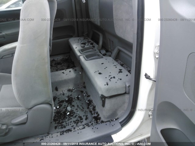 5TEUU42N27Z347457 - 2007 TOYOTA TACOMA ACCESS CAB Ақ фото 8