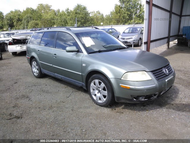 WVWWH63B03E087506 - 2003 VOLKSWAGEN PASSAT GLX 绿色 照片 1