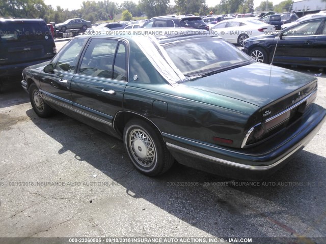 1G4CW52K5SH662535 - 1995 BUICK PARK AVENUE  GREEN photo 3