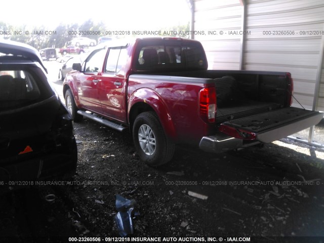 1N6AD0ER9FN701032 - 2015 NISSAN FRONTIER S/SV/SL/PRO-4X RED photo 3