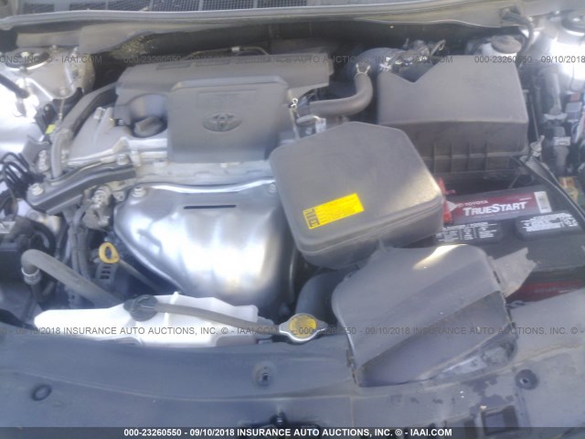 4T4BF1FK1CR267636 - 2012 TOYOTA CAMRY SE/LE/XLE 银色 照片 10