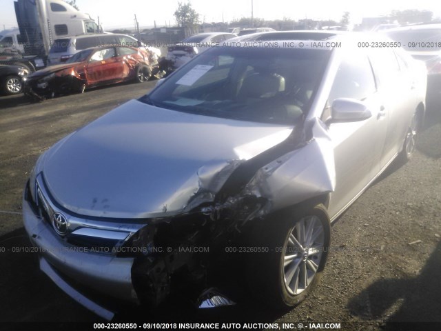4T4BF1FK1CR267636 - 2012 TOYOTA CAMRY SE/LE/XLE 银色 照片 6