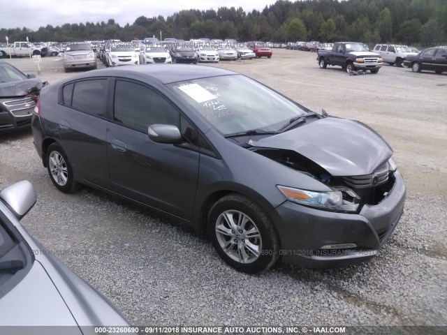 JHMZE2H73AS030409 - 2010 HONDA INSIGHT EX GRAY photo 1