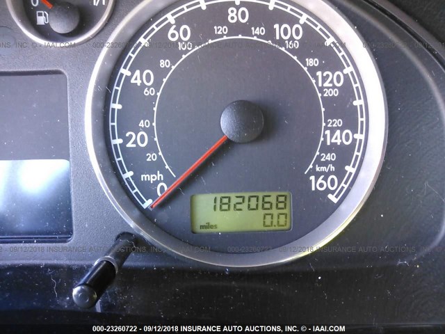 WVWRH63B33P388840 - 2003 VOLKSWAGEN PASSAT GLX BLACK photo 7