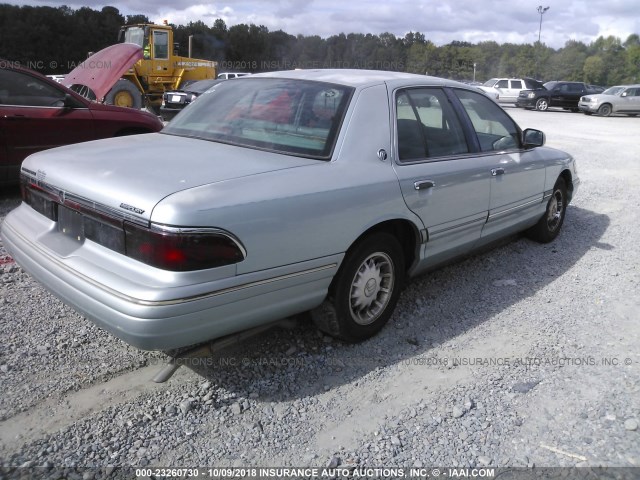 2MELM75W8TX686655 - 1996 MERCURY GRAND MARQUIS LS/BAYSHORE Light Blue photo 4