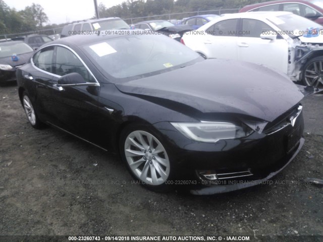 5YJSA1E20HF202808 - 2017 TESLA MODEL S Սև լուսանկար 1