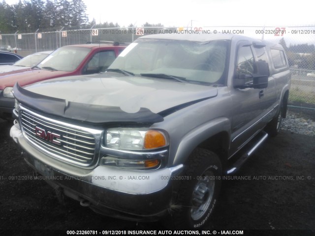 1GTGK29U1YE163135 - 2000 GMC NEW SIERRA K2500 GOLD photo 2