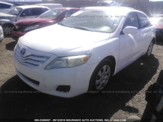4T1BF3EK1BU587240 - 2011 TOYOTA CAMRY SE/LE/XLE თეთრი ფოტო 2