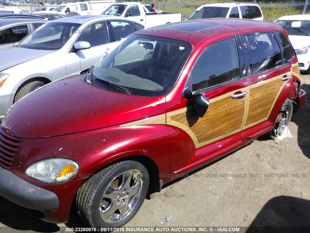 3C8FY68BX2T274886 - 2002 CHRYSLER PT CRUISER LIMITED/DREAM CRUISER MAROON photo 2