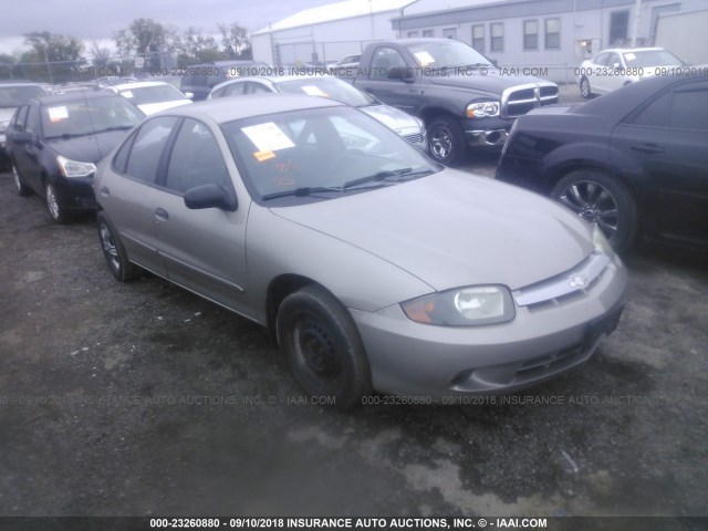 1G1JF54F837210753 - 2003 CHEVROLET CAVALIER LS GOLD photo 1