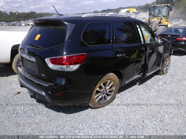 5N1AR2MN7DC637687 - 2013 NISSAN PATHFINDER S/SV/SL/PLATINUM BLACK photo 4