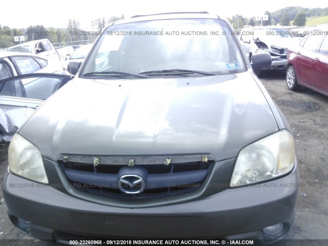 4F2YU09162KM56207 - 2002 MAZDA TRIBUTE LX/ES 绿色 照片 6