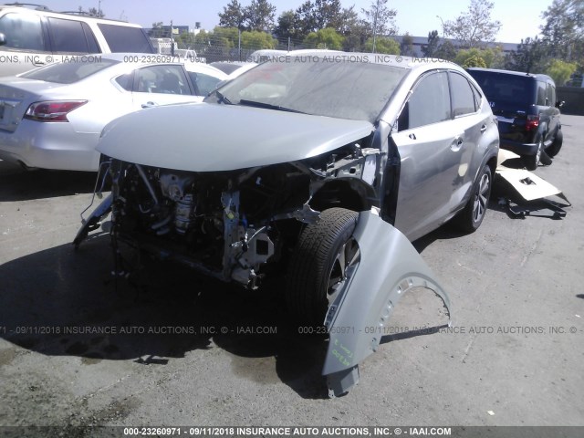 JTJYARBZ3J2105232 - 2018 LEXUS NX 300/BASE/F SPORT 灰色 照片 2