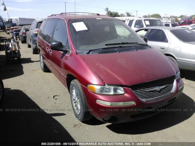 1C4GP64L2XB581372 - 1999 CHRYSLER TOWN & COUNTRY LIMITED RED photo 1