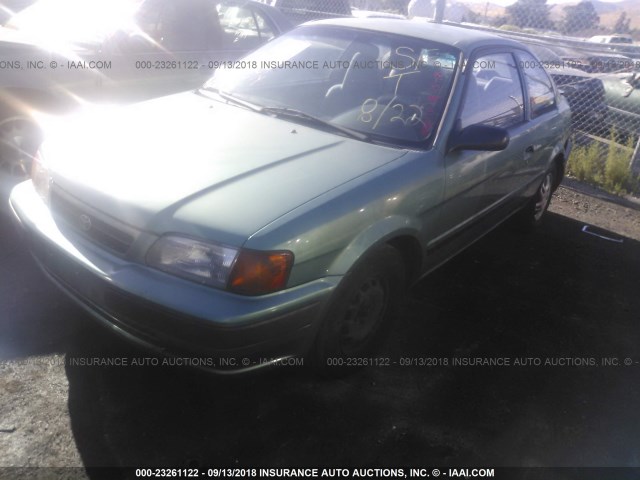 JT2EL56D8S0010873 - 1995 TOYOTA TERCEL DX GREEN photo 2