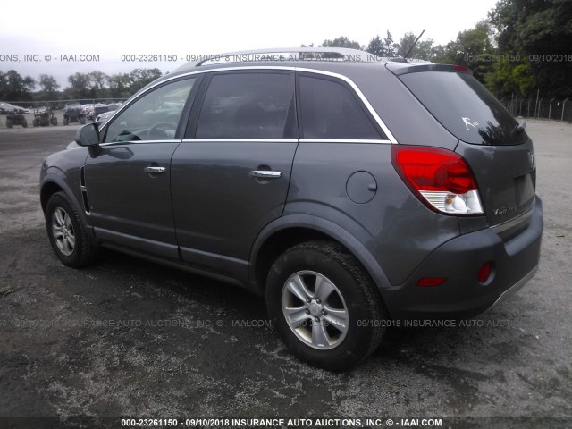 3GSCL33P98S701868 - 2008 SATURN VUE XE GRAY photo 3