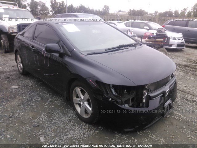 2HGFG12928H559789 - 2008 HONDA CIVIC EXL შავი ფოტო 1