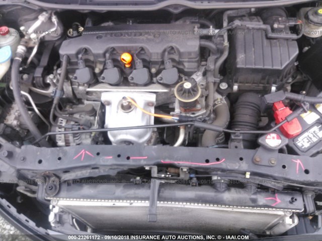 2HGFG12928H559789 - 2008 HONDA CIVIC EXL შავი ფოტო 10