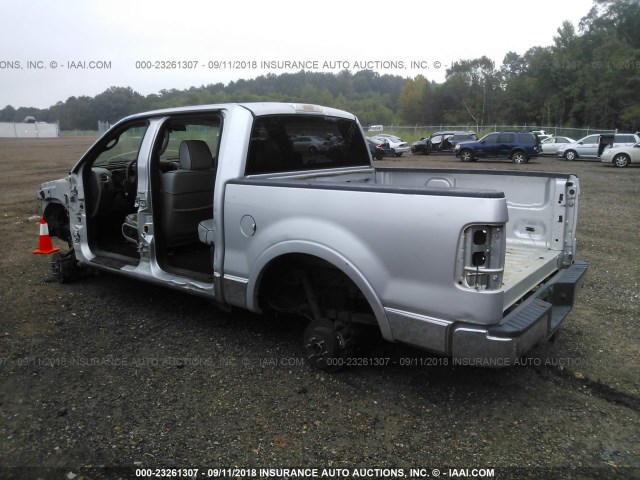 5LTPW18556FJ08698 - 2006 LINCOLN MARK LT SILVER photo 3