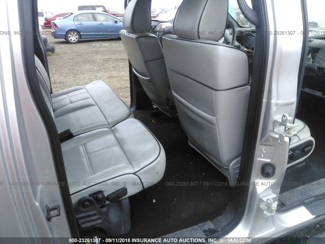 5LTPW18556FJ08698 - 2006 LINCOLN MARK LT SILVER photo 8