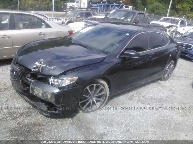 19UUB2F5XFA006175 - 2015 ACURA TLX TECH GRAY photo 2