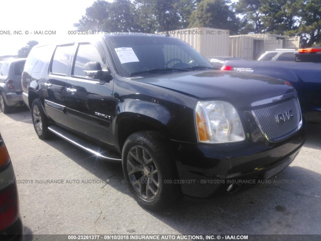 1GKFK66867J177777 - 2007 GMC YUKON XL DENALI BLACK photo 1