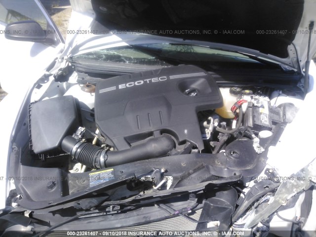 1G1ZB5EB1A4113631 - 2010 CHEVROLET MALIBU LS თეთრი ფოტო 10