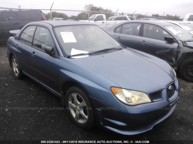 JF1GD61627H502485 - 2007 SUBARU IMPREZA 2.5I BLUE photo 1