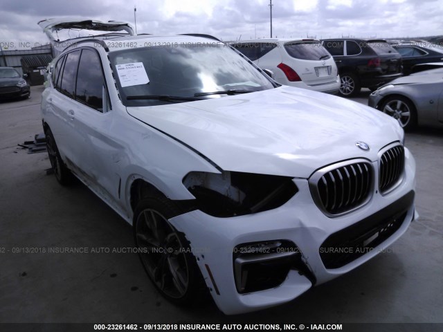 5UXTS3C59J0Y96220 - 2018 BMW X3 XDRIVE30I WHITE photo 1