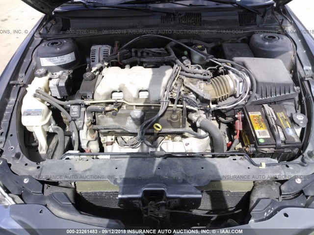 1G2NF52E24C216533 - 2004 PONTIAC GRAND AM SE1 GRAY photo 10