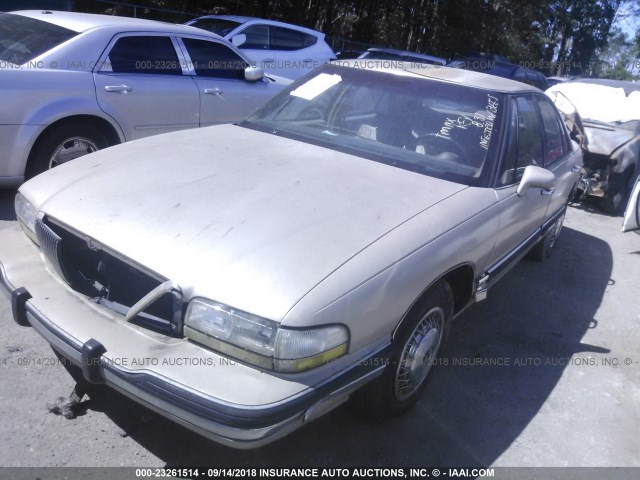 1G4HR53L1PH440666 - 1993 BUICK LESABRE LIMITED GOLD photo 2