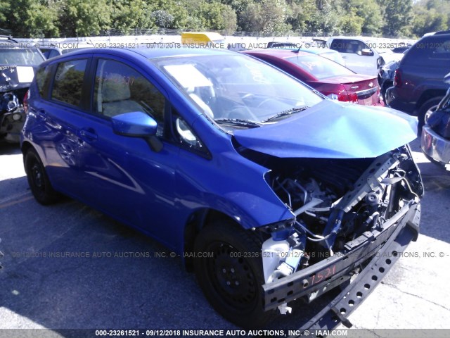 3N1CE2CP0FL355171 - 2015 NISSAN VERSA NOTE S/S PLUS/SV/SL/SR BLUE photo 1