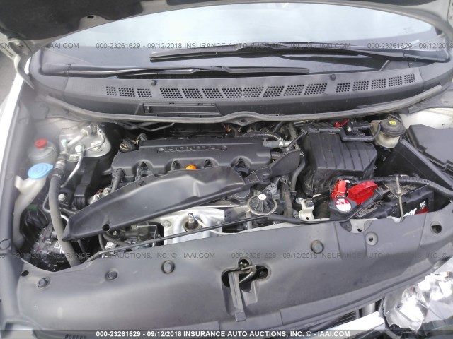 2HGFA16958H340580 - 2008 HONDA CIVIC EXL Gümüş foto 10