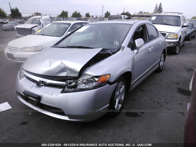 2HGFA16958H340580 - 2008 HONDA CIVIC EXL Gümüş foto 2