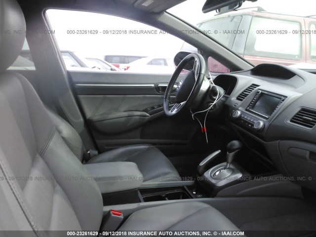 2HGFA16958H340580 - 2008 HONDA CIVIC EXL Gümüş foto 5