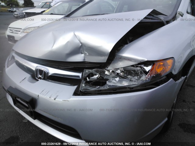 2HGFA16958H340580 - 2008 HONDA CIVIC EXL Gümüş foto 6