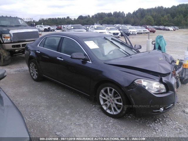 1G1ZE5EB8A4159528 - 2010 CHEVROLET MALIBU LTZ 灰色 照片 1