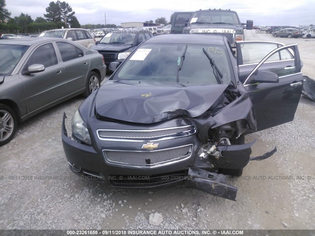 1G1ZE5EB8A4159528 - 2010 CHEVROLET MALIBU LTZ 灰色 照片 6
