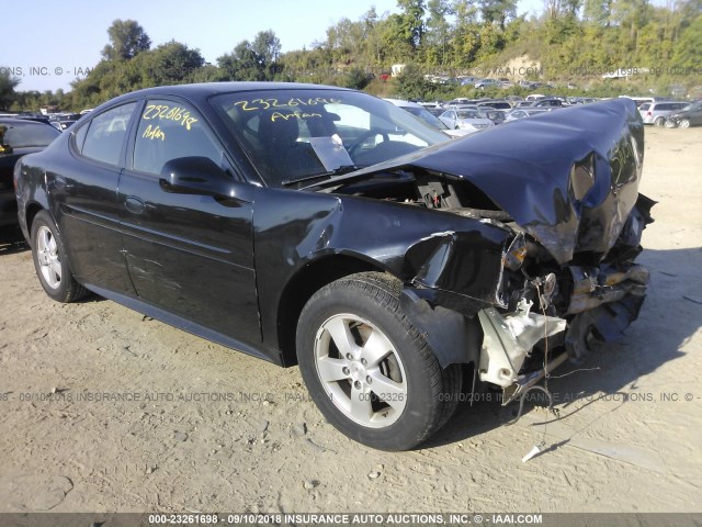 2G2WP552171151526 - 2007 PONTIAC GRAND PRIX BLACK photo 1